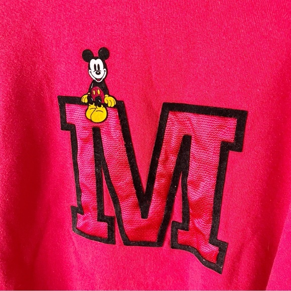 Vintage Disney Sweatshirt Women's XL Mickey & Co. Mickey & Mouse Crew Neck 90s - Picture 6 of 9